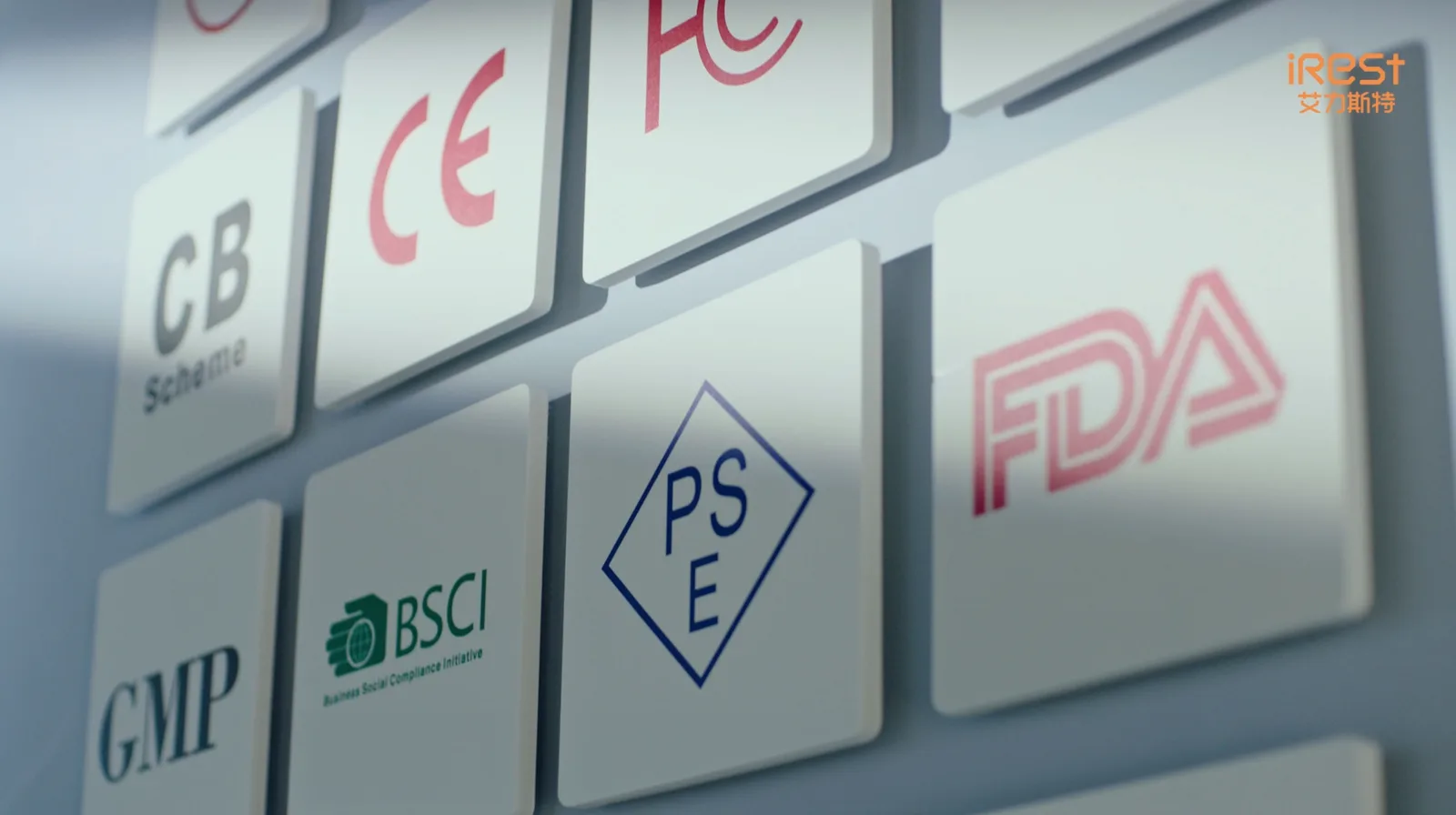 Certifikáty kvality masážnych kresiel iRest